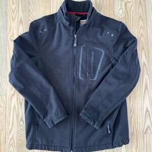 Point Zero Black Softshell Jacket - Small